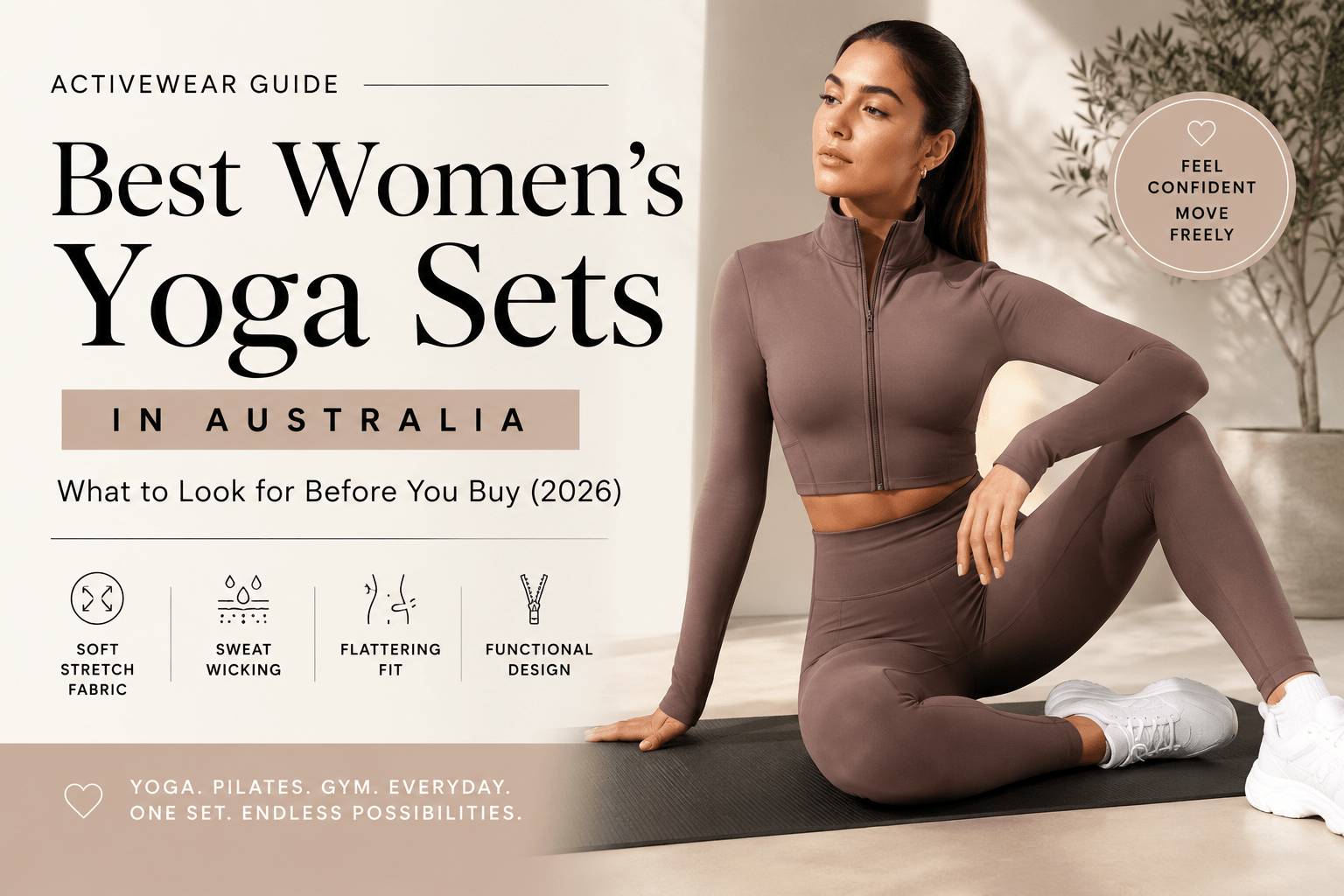 Best Women’s Yoga Sets in Australia: What to Look for Before You Buy (2026) - Elevate Shapewear