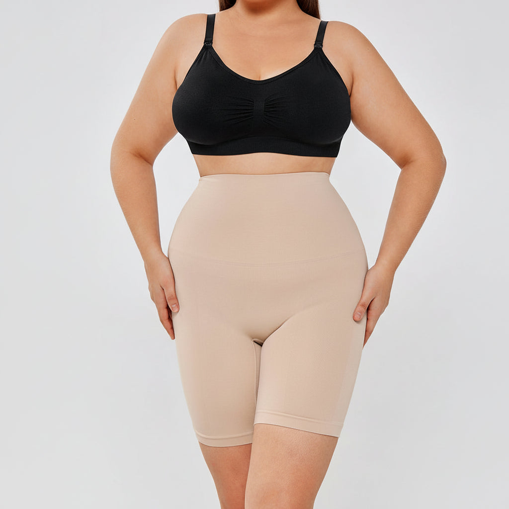 High Waisted Body Shaper Shorts