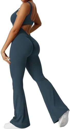 Sculpt Flare Active Jumpsuit