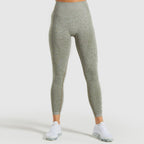 Seamless Jacquard High-Waist Gym Pants