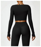 SculptWarm Brushed Long Sleeve Training Top