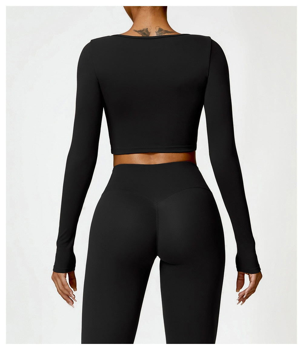SculptWarm Brushed Long Sleeve Training Top