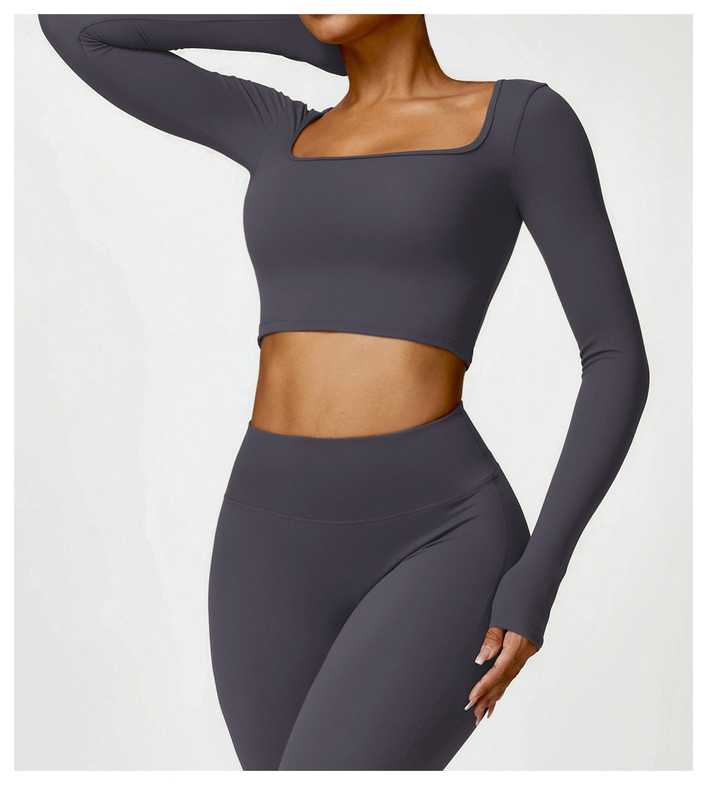 SculptWarm Brushed Long Sleeve Training Top