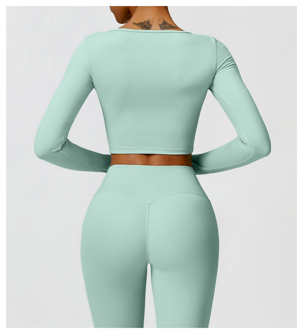 SculptWarm Brushed Long Sleeve Training Top