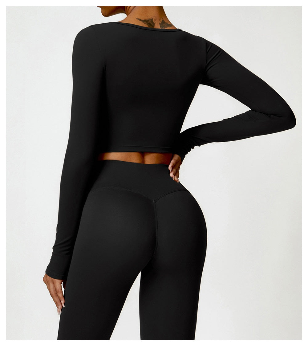 SculptWarm Brushed Long Sleeve Training Top