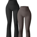 Contour Stripe Flare Yoga Pants