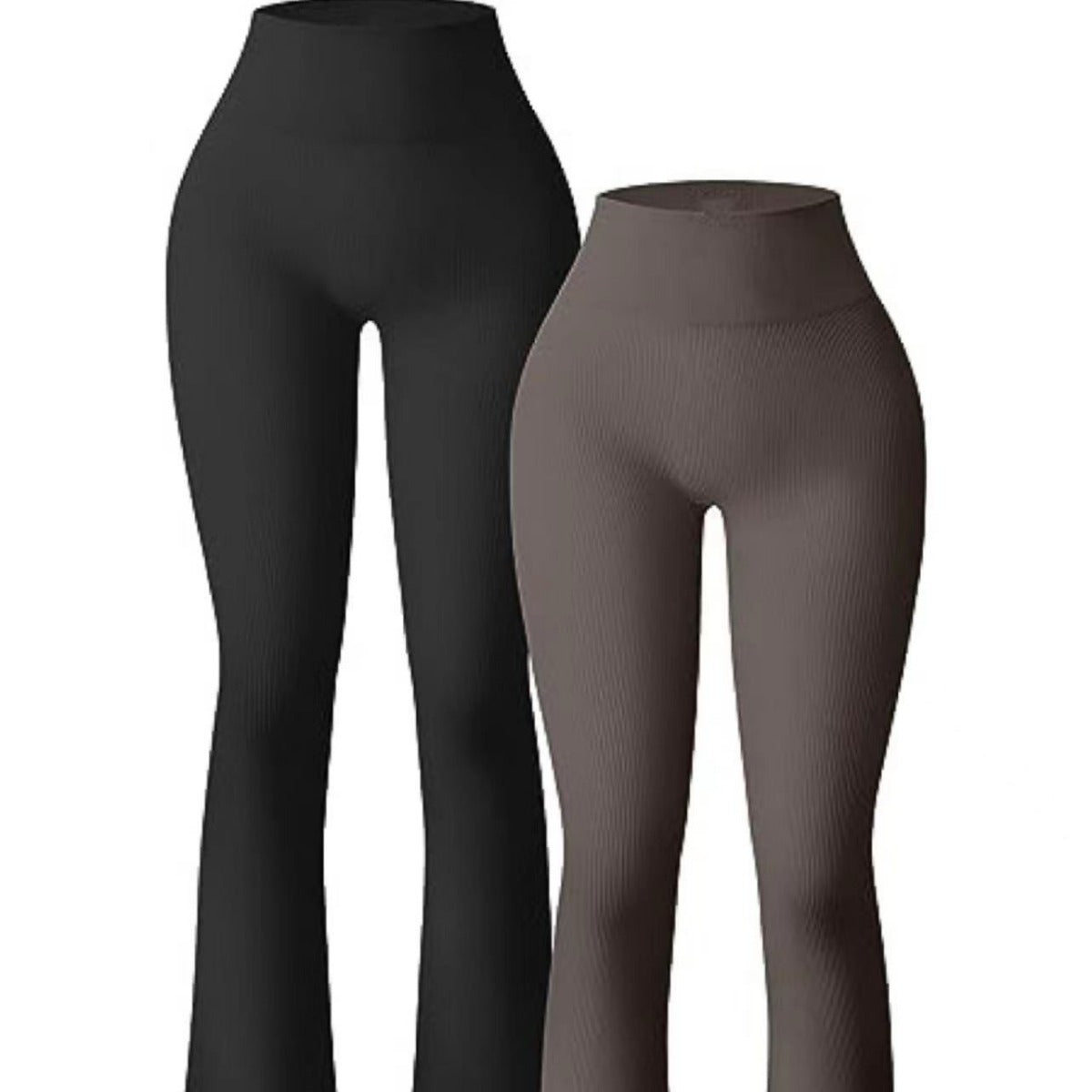 Contour Stripe Flare Yoga Pants