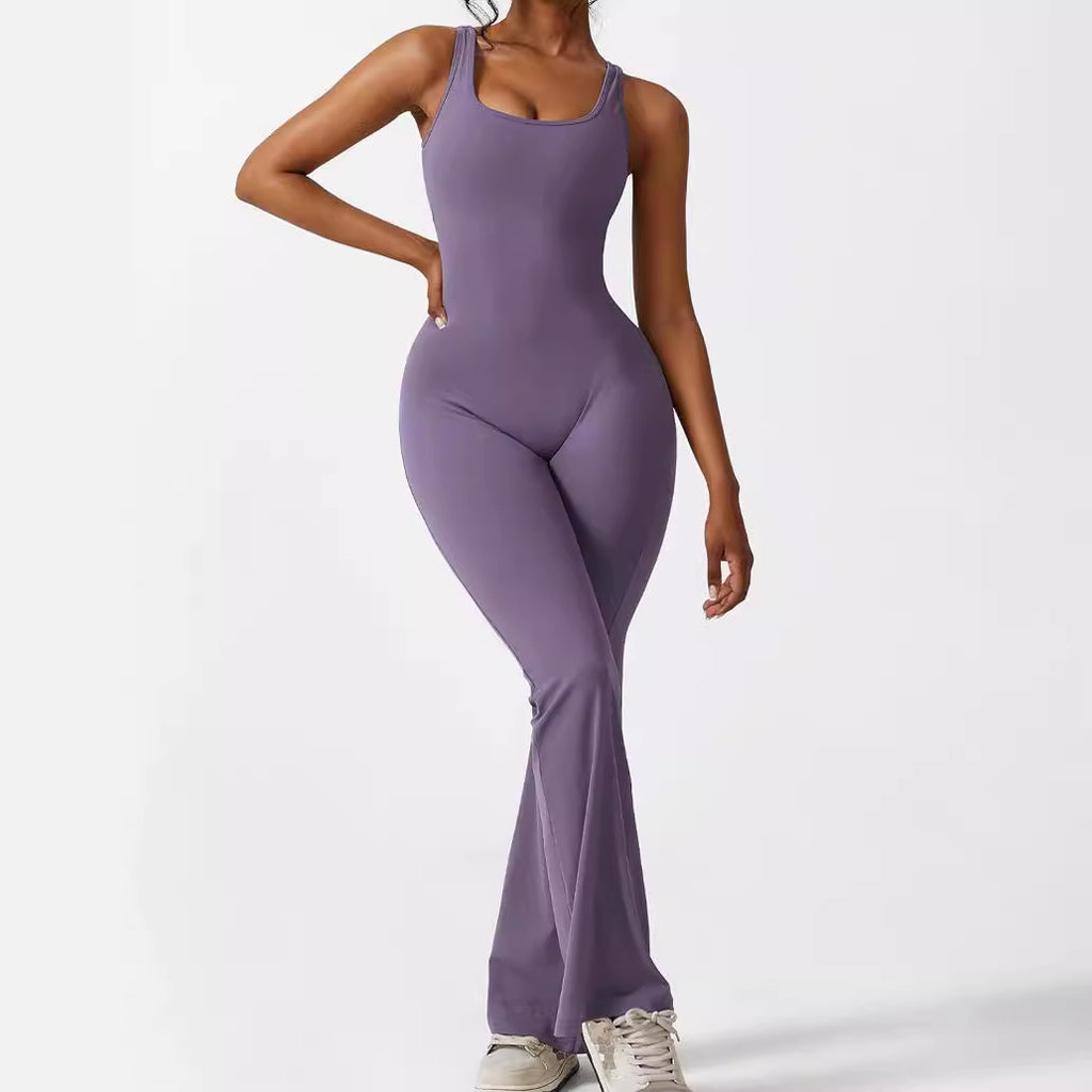 Sculpt Flare Active Jumpsuit