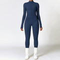 SculptWarm Fleece-Lined Winter Yoga Jumpsuit