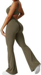 Sculpt Flare Active Jumpsuit