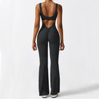 Sculpt Flare Active Jumpsuit