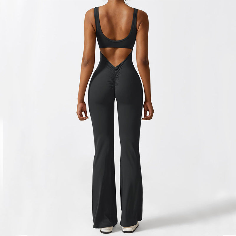 Sculpt Flare Active Jumpsuit