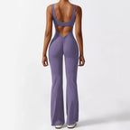 Sculpt Flare Active Jumpsuit