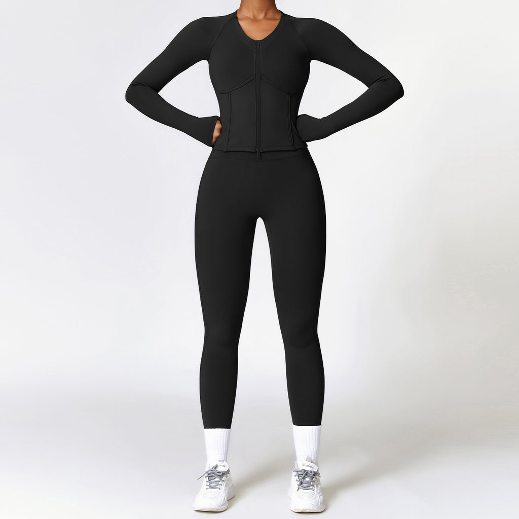 SculptTherm Fleece-Lined Yoga Set