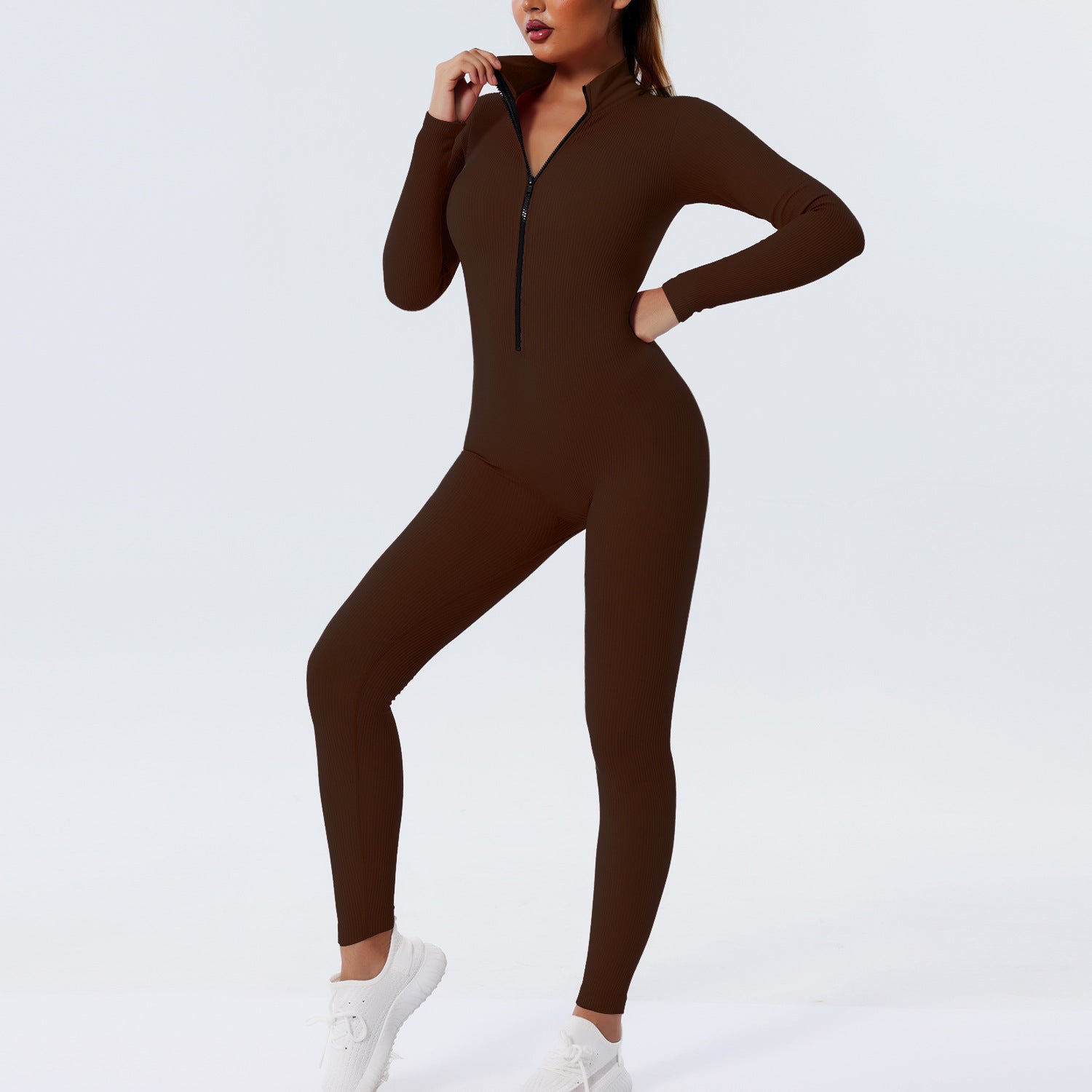 ContourZip Seamless Yoga Bodysuit