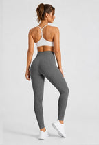 Seamless Jacquard High-Waist Gym Pants