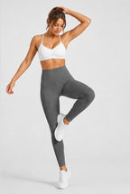 Seamless Jacquard High-Waist Gym Pants