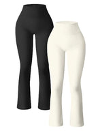 Contour Stripe Flare Yoga Pants