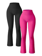 Contour Stripe Flare Yoga Pants