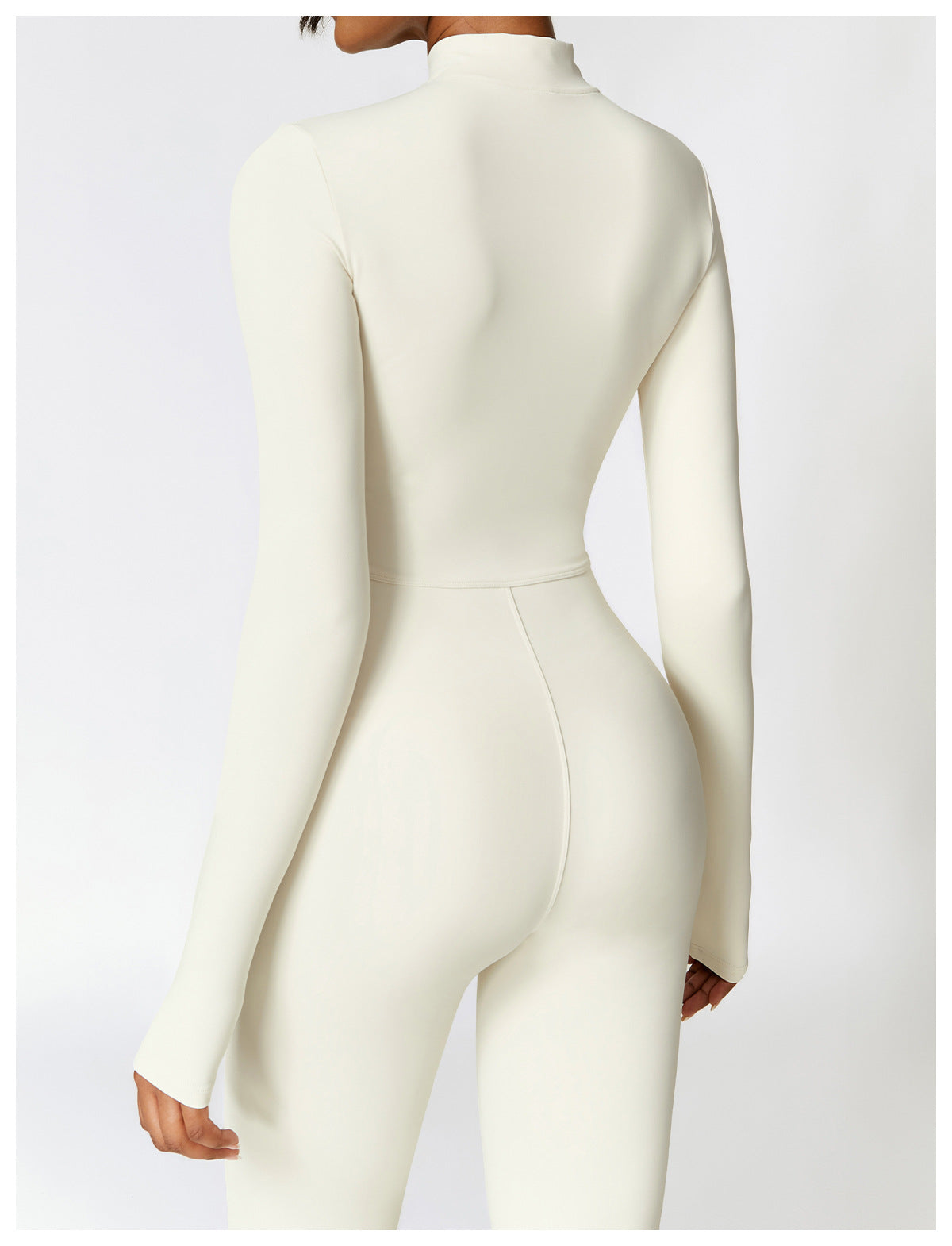 SculptWarm Fleece-Lined Winter Yoga Jumpsuit