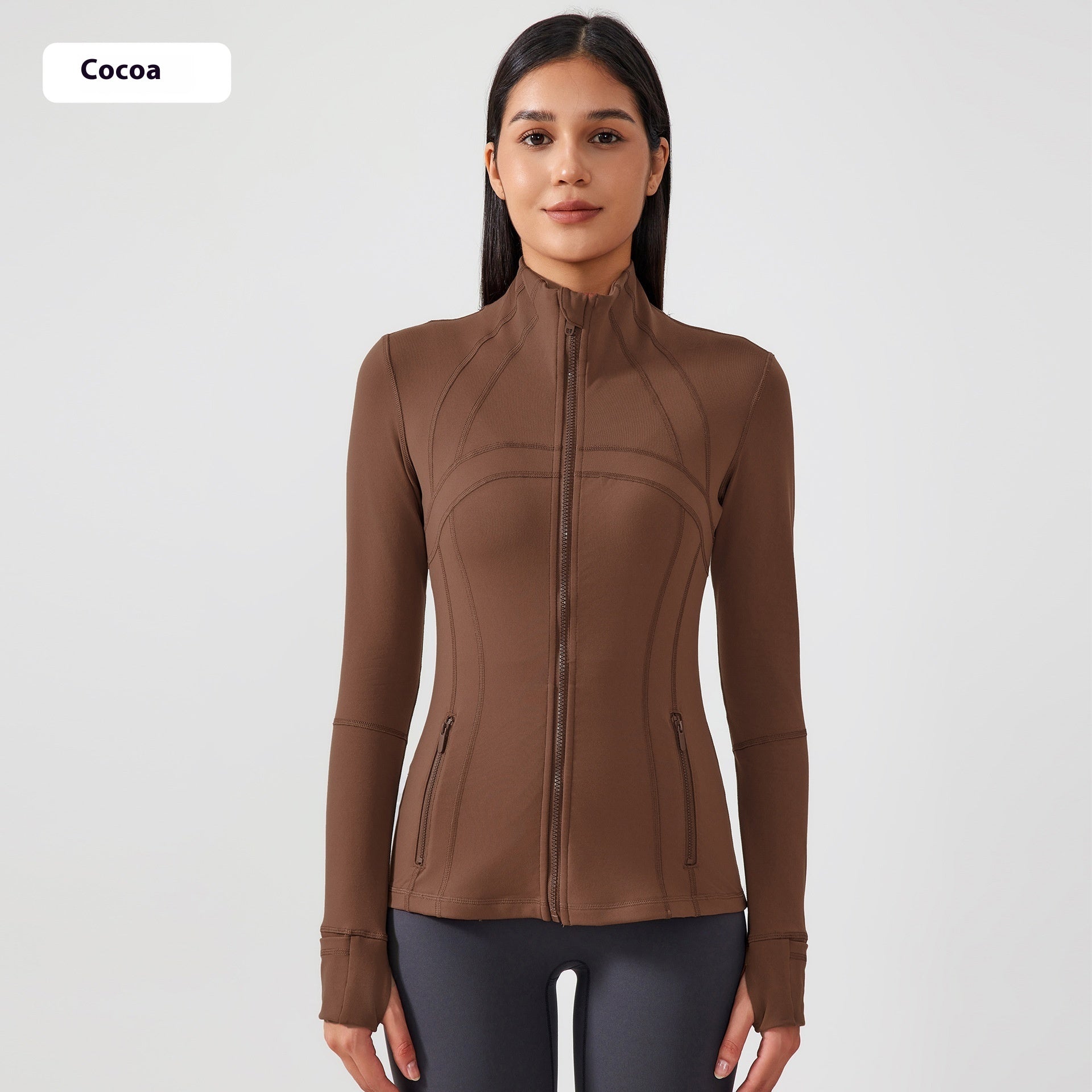 FlexCurve Zip-Up Yoga Jacket