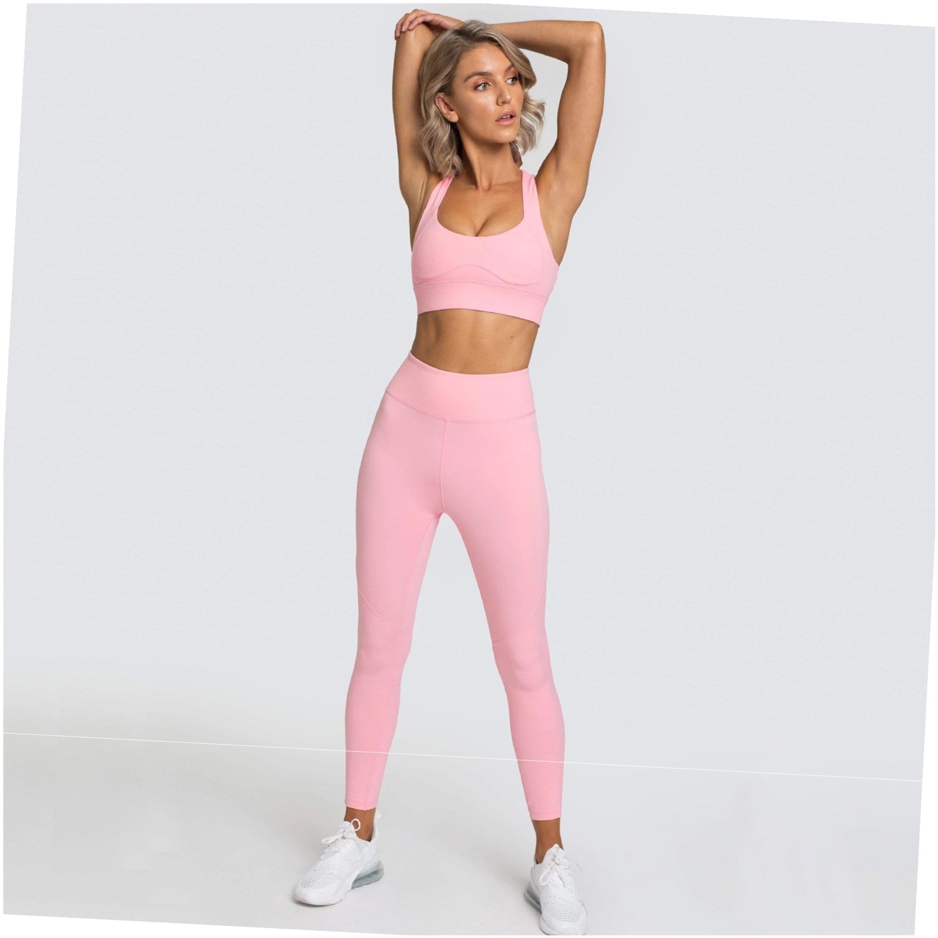 High - Waist Sculpting Bodysuit Tummy Control Shapewear_Australia Elevate_Seamless_Training_Leggings _Squat_Proof Activewear_Australia Elevate_Resistance_Booty_Band_Set _3_Levels Gym_Acc